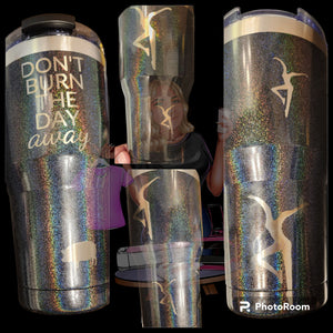 Customized Laser Engraved 20 or 30oz Tumblers