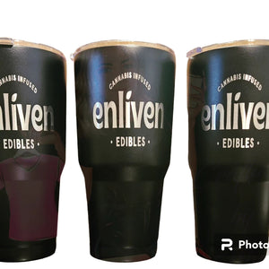 Customized Laser Engraved 20 or 30oz Tumblers